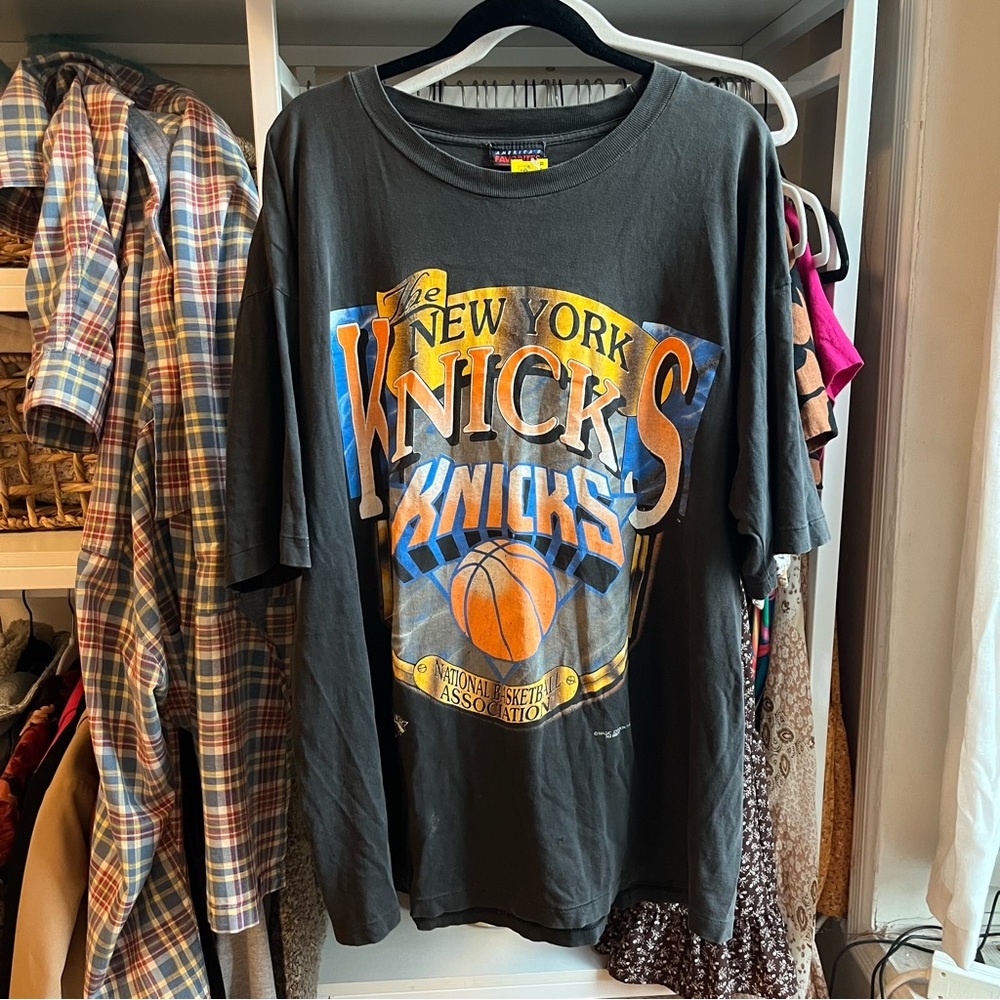 Vintage Single Stitch NBA New York Knicks T-Shirt